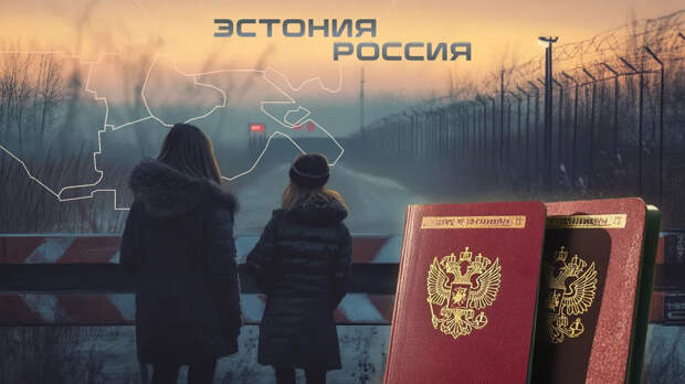 SHOT: сотни эстонцев мерзнут в очередях на границе с Россией в ожидании въезда