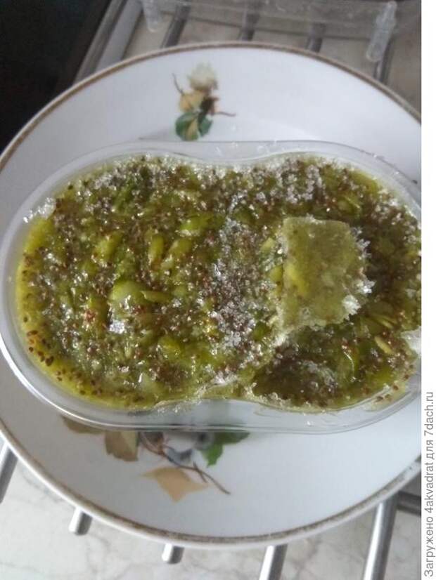 А это замороженный сырой джем