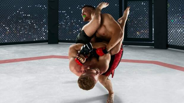 Российский боец Мовсар Евлоев победил англичанина Лерона Мерфи на турнире UFC в Лондоне