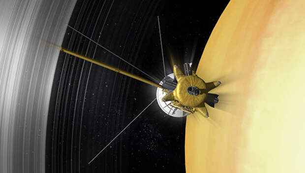 "Кассини" столкнулся с необъяснимой аномалией магнитного поля Сатурна