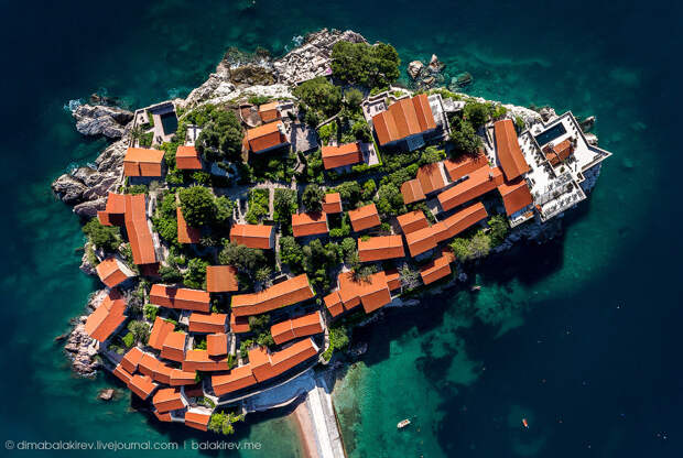 Черногория, остров Свети-Стефан