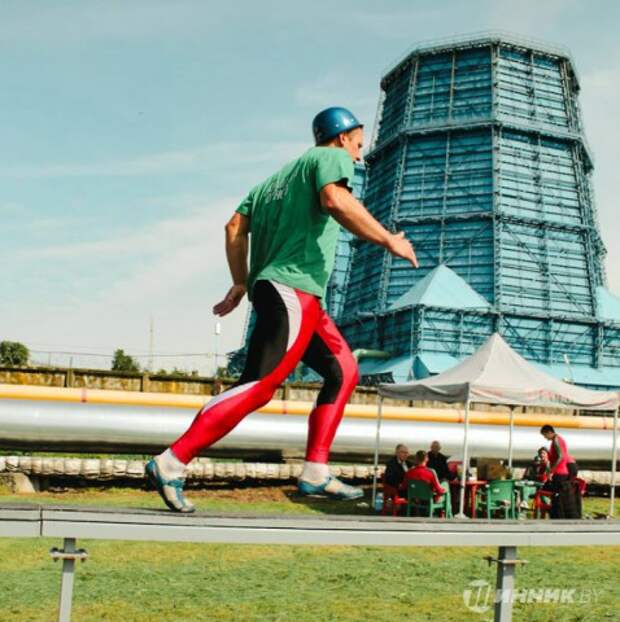 На ´Белшине´ прошли соревнования пожарных дружин.