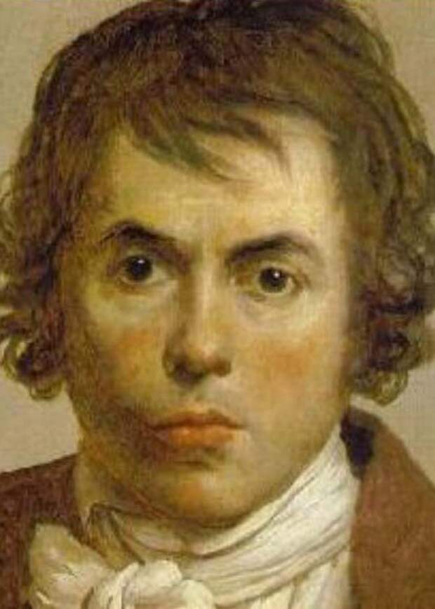 ЖАК-ЛУИ ДАВИД Автопортрет. 1794. Фрагмент