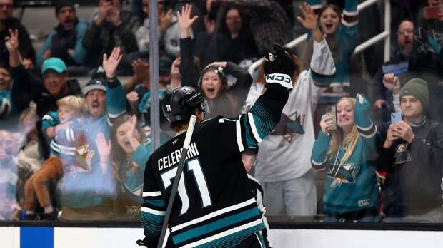 Селебрини установил новый рекорд «Сан-Хосе» по очкам за сезон