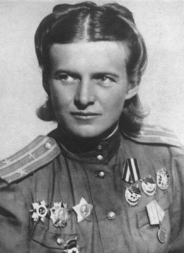 Легендарная советская летчица Евдокия Бершанская