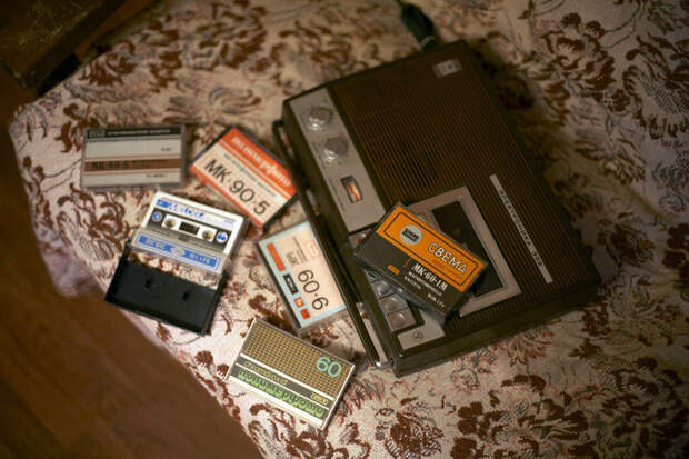Ностальгии пост... Кассеты, которые шли в комплекте с кассетными магнитофонами кассеты, магнитофон