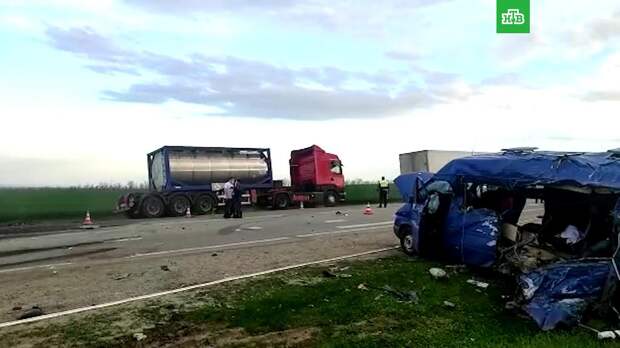 В автокатастрофе на Ставрополье погибла племянница водителя автобуса