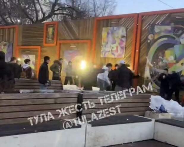 Более 30 подростков подрались в иquot;Мятном сквереиquot; в центре города