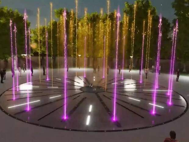 В Смоленске состоится торжественное открытие фонтана в парке Блонье