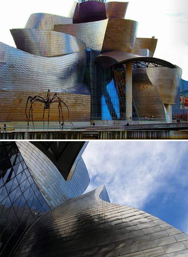 40. Музей Гуггенхейма в Бильбао, Испания Красивые здания, архитектура, в мире, здания, интересное, красиво, подборка, фото