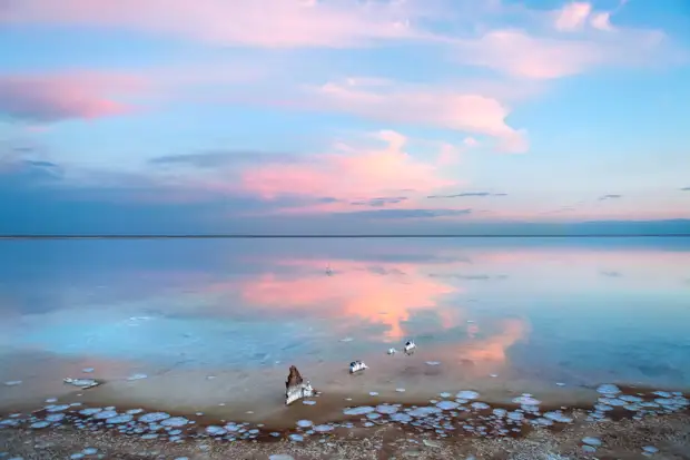 Красоты России. Озеро Эльтон — российское Мертвое море