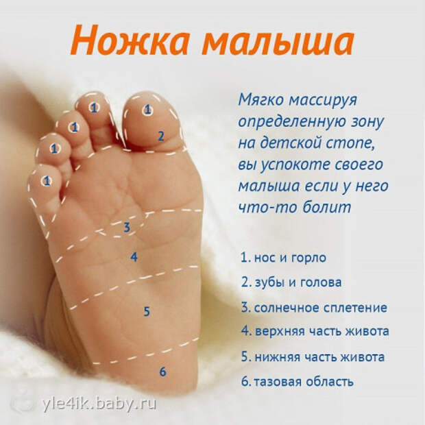 Ножка малыша Ножка малыша