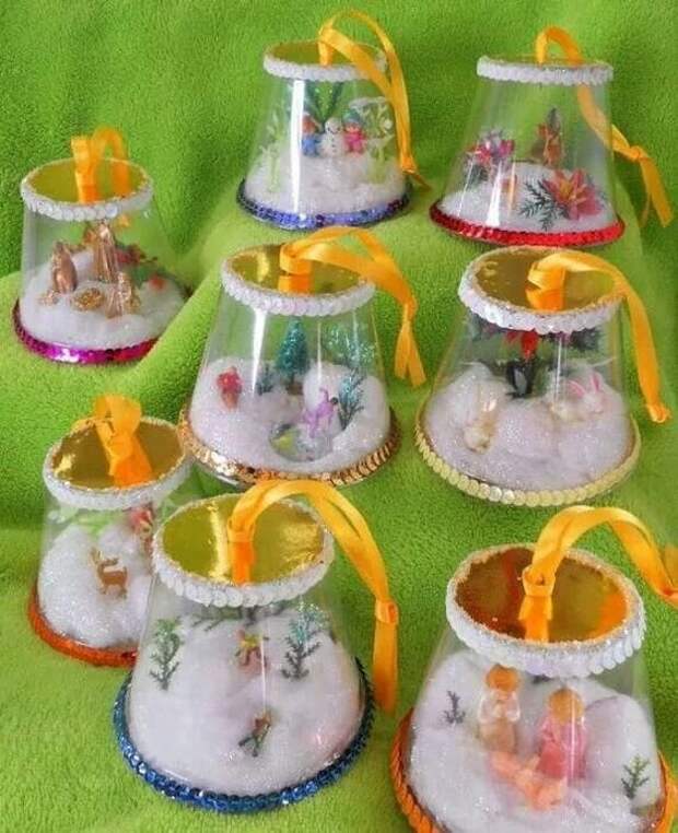 Елочные игрушки Елочные игрушки Фабрика идей, дизайн, идеи, красота, одноразовые стаканчики, поделки, фантазия