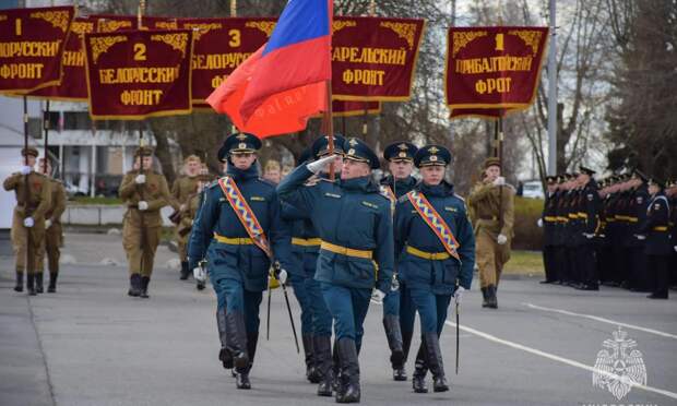 В Архангельске прошла генеральная репетиция Парада Победы