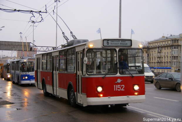 Парад троллейбусов