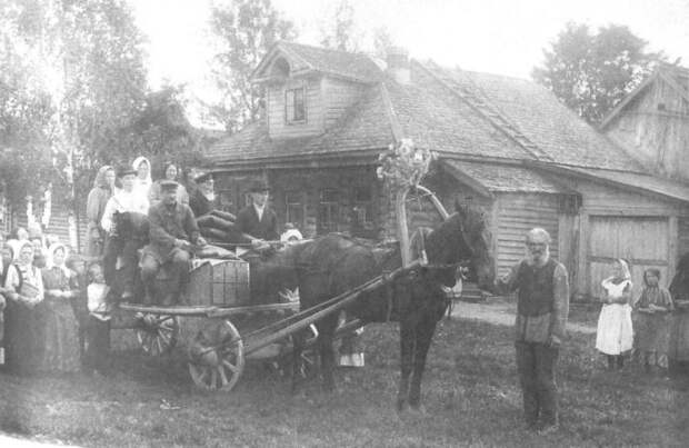 Перевоз приданого невесты в дом жениха