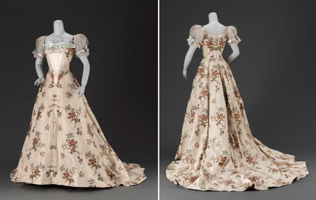 Бальное платье, ок. 1902. (с) Из коллекции Музея изящных искусств (Бостон)