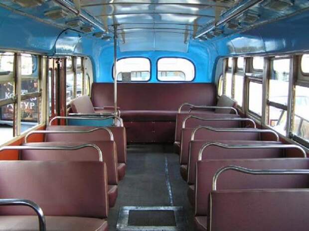 Послевоенный ЗИС 90-е годы, СССР, автобус