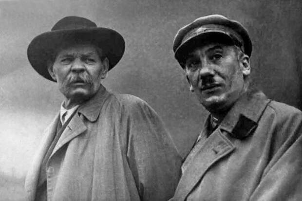 Максим Горький и Генрих Ягода. Не ранее ноября 1935 года.