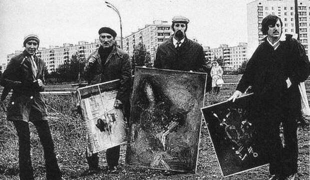 6 фото «Бульдозерной выставки», которая изменила цензуру в СССР всего за минуту