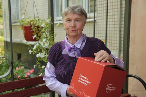 Пенсионерка из Северного Тушина поделилась своим опытом вакцинации