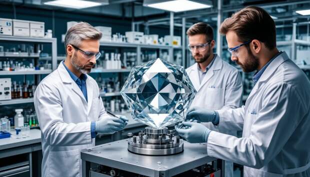 Китайские ученые синтезировали гексагональные алмазы