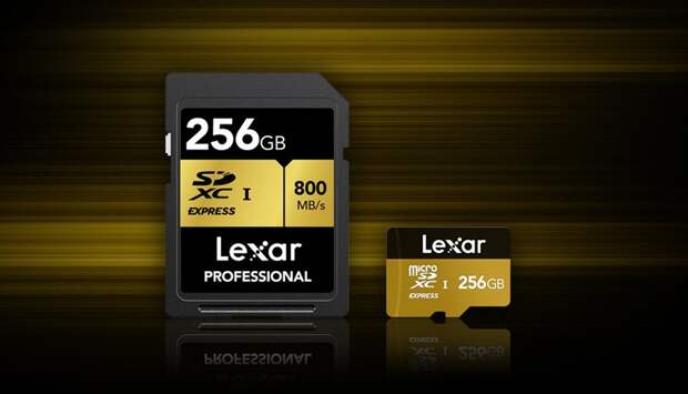 Здесь и ниже изображения Lexar
