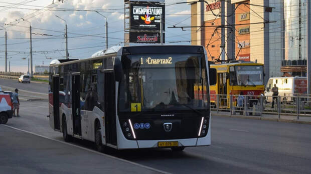 Автобус в Барнауле / Фото: сообщество транспорта в Барнауле