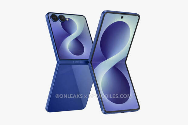 Сайт SamMobile слил рендеры Samsung Galaxy Z Flip 8