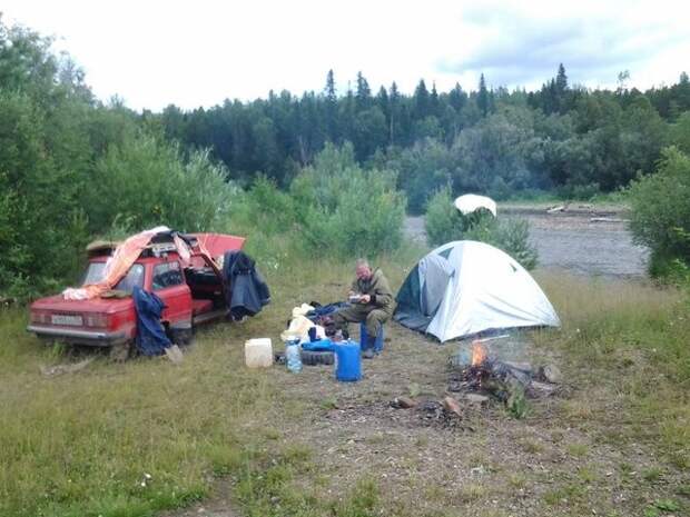 На Запорожце к перевалу Дятлова Автопутешествия, заз