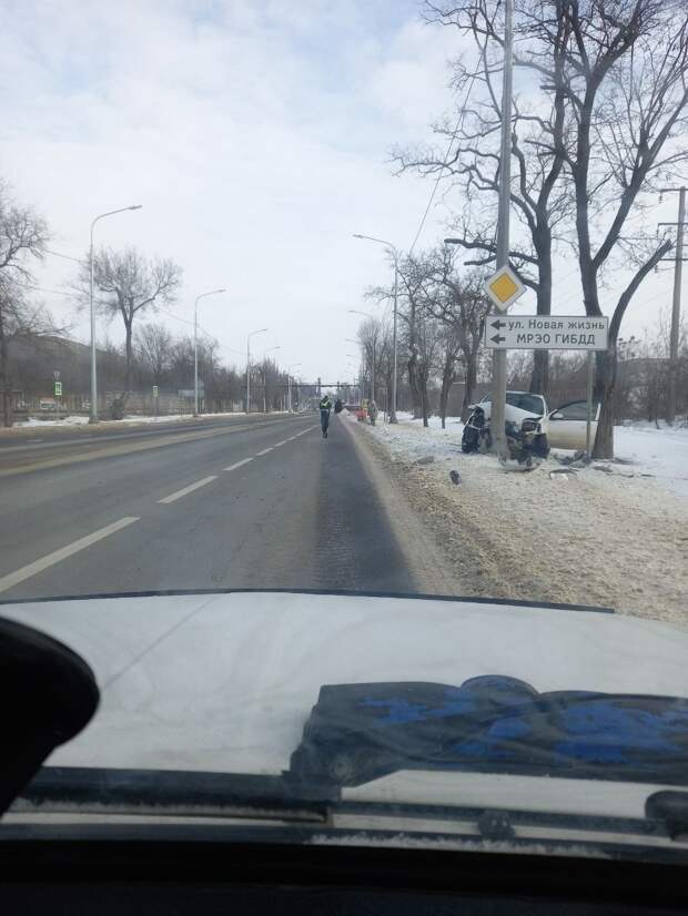 В Мариуполе на перекрестке М.мазая и ул. Новая жизнь ДТП