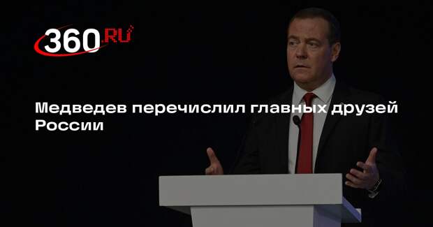 Медведев: союзники России — это те, кто не назвал ее своим противником