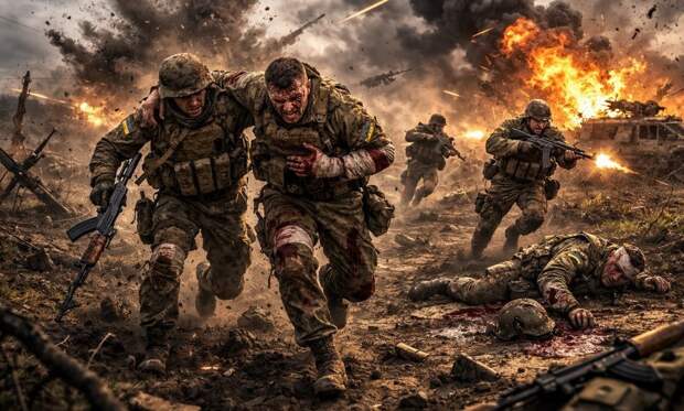 Новости СВО: «Герани» выжгли эшелон ВСУ, Украине предсказали мрачный 2026 год, Трамп продлил санкции против России