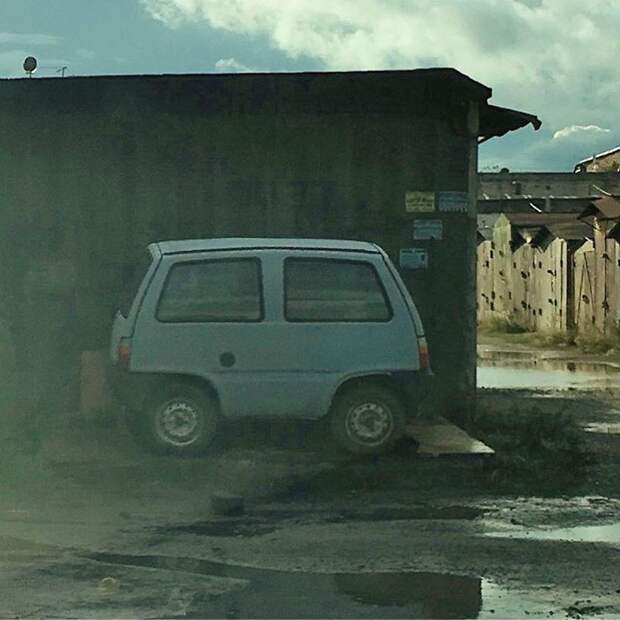 Казань. Чудо найдено среди гаражей для чего, прикол, что это, юмор