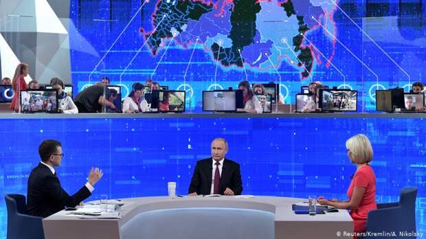 На прямой линии Путина