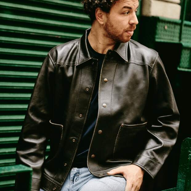 Huckberry x Wythe New York Feathered Lambskin Ranch Jacket