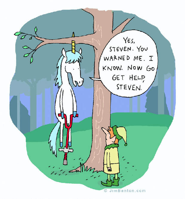 A Few Animal Cartoons By Jim Benton