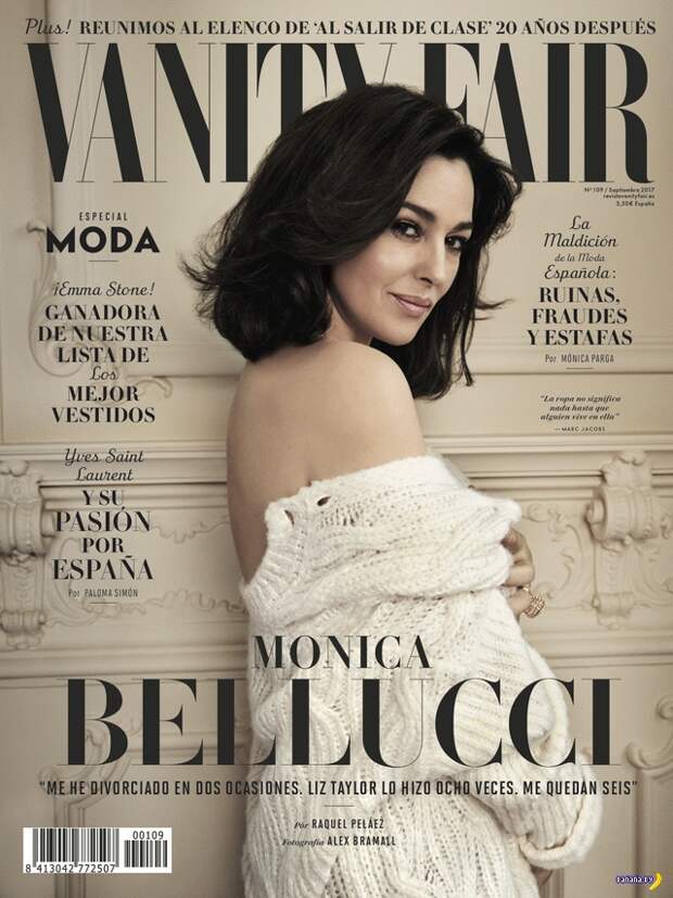 Моника Беллуччи для Vanity Fair