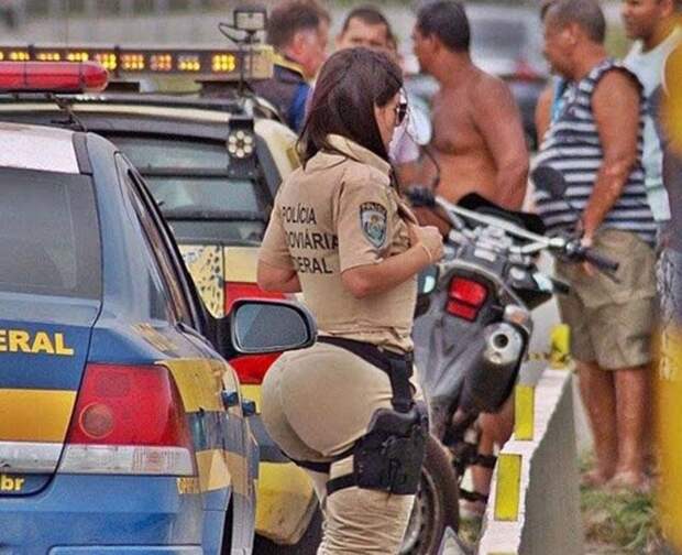 А вообще, среди полицейских встречаются и весьма выдающиеся экземпляры бразилия, олимпиада, прикол, рио2016, юмор