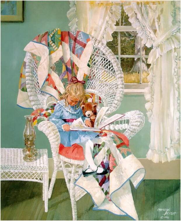 акварели художника Carolyn Blish-18