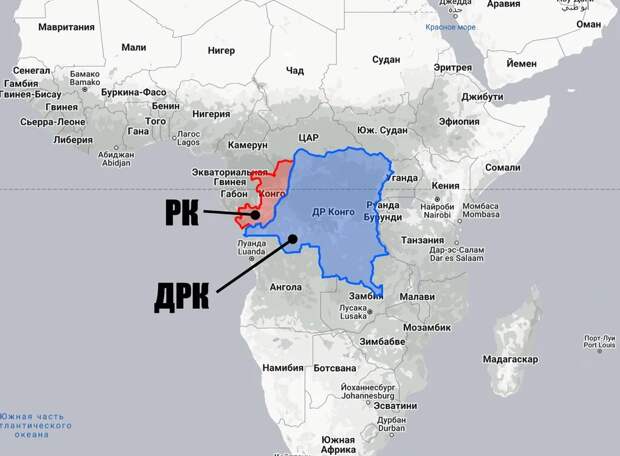 Для начала стоит сказать, что на Земле имеются целых две республики Конго. Первая — просто Республика Конго (РК). А вторая — Демократическая Республика Конго (ДРК).