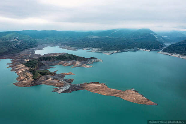 Чиркейское водохранилище — крупнейшее на Северном Кавказе Чиркейское водохранилище — крупнейшее на Северном Кавказе