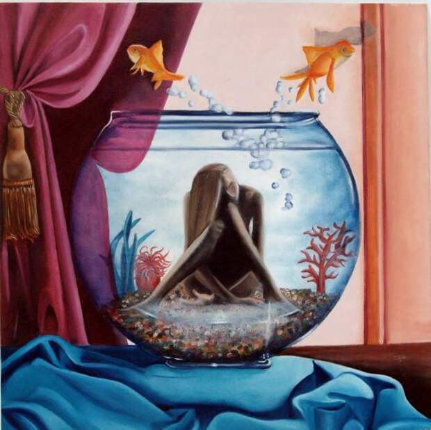 Живые картины. Teresa Palombini