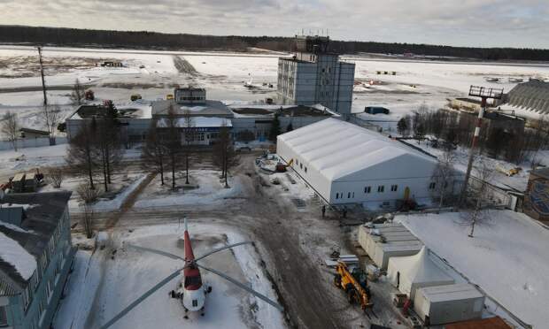1 апреля в аэропорту Васьково завершится строительство пассажирского терминала
