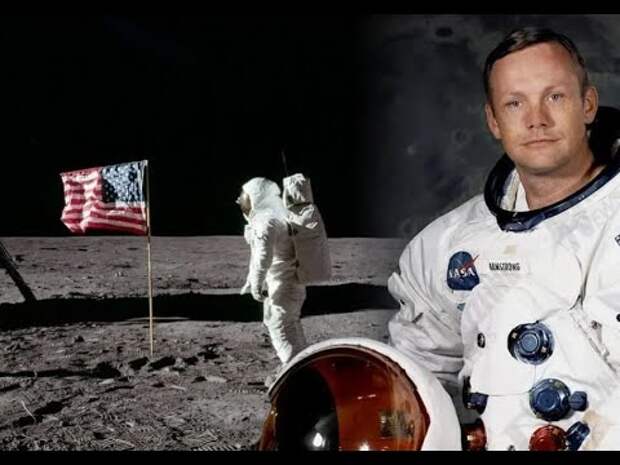 Нил Армстронг: "В американском космосе нет звёзд". ВИДЕО (с переводом)