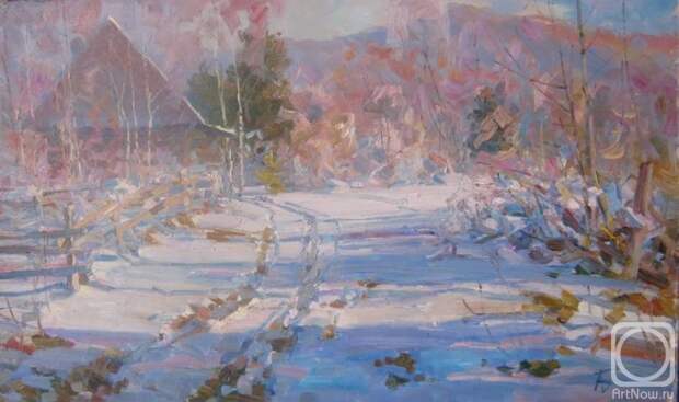 Зимние пейзажи от Александра Бушуева