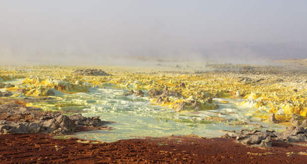 hydrothermal fields in Ethiopia