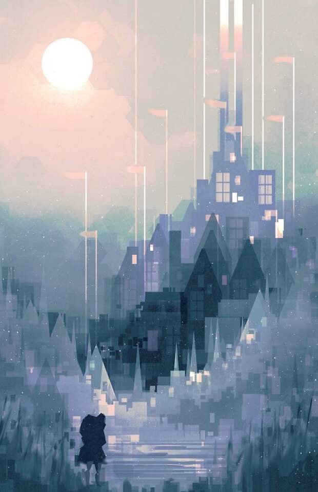 Geometric Land And Cityscapes