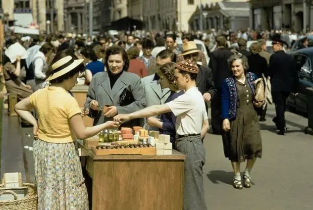 Московские магазины в 1959 году