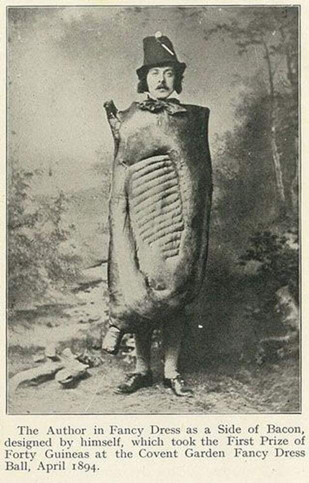 vintage bacon costume